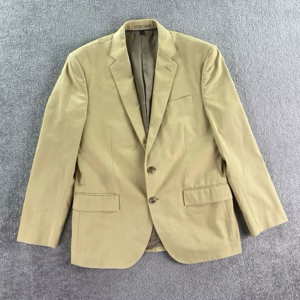 J CREW TAN BLAZER SIZE 40s